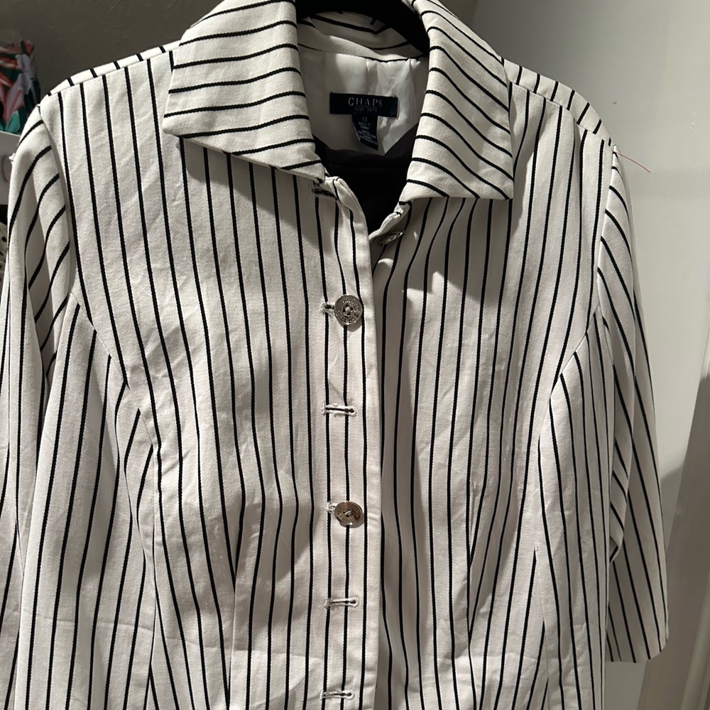 This is a lightweight jacket Chaps